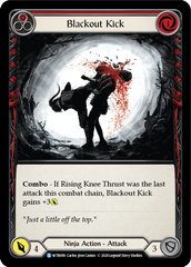 Blackout Kick (Red) [U-WTR089] (Welcome to Rathe Unlimited)  Unlimited Rainbow Foil | Card Merchant Takapuna