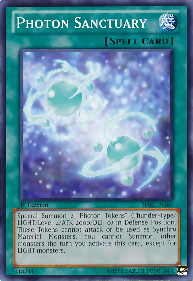 Photon Sanctuary [BP02-EN167] Mosaic Rare | Card Merchant Takapuna