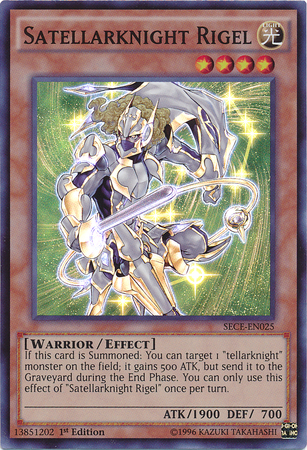 Satellarknight Rigel [SECE-EN025] Super Rare | Card Merchant Takapuna