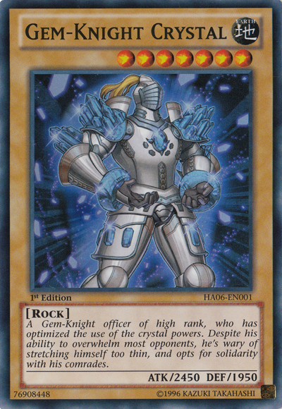 Gem-Knight Crystal [HA06-EN001] Super Rare | Card Merchant Takapuna