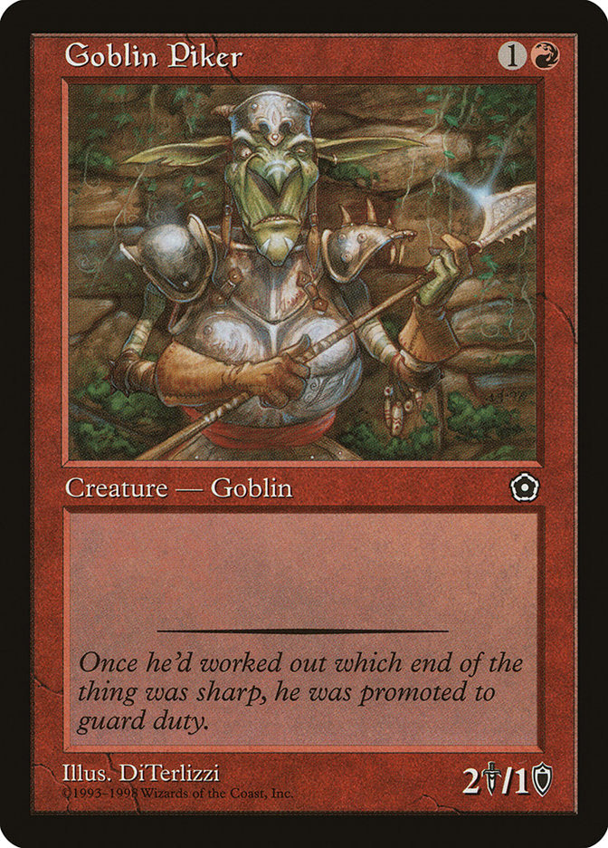 Goblin Piker [Portal Second Age] | Card Merchant Takapuna