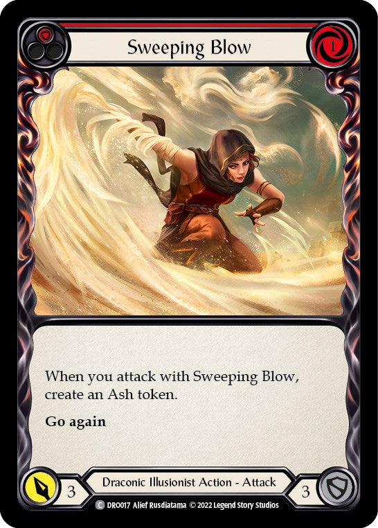 Sweeping Blow (Red) [DRO017] (Uprising Dromai Blitz Deck) | Card Merchant Takapuna