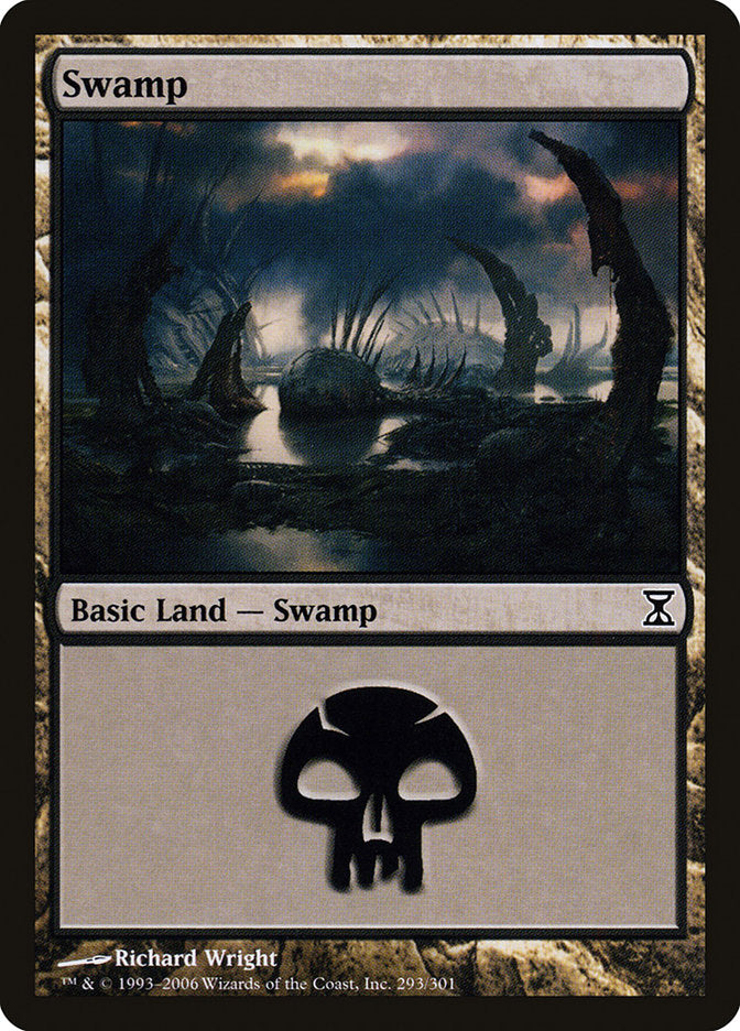 Swamp (293) [Time Spiral] | Card Merchant Takapuna