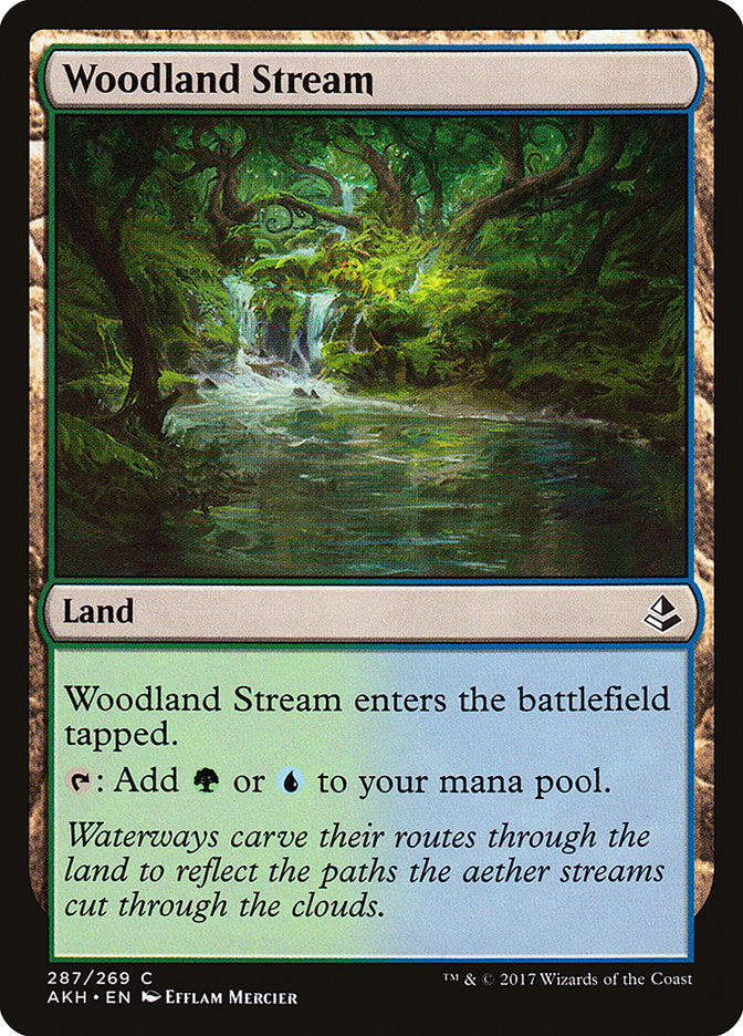 Woodland Stream [Amonkhet] | Card Merchant Takapuna