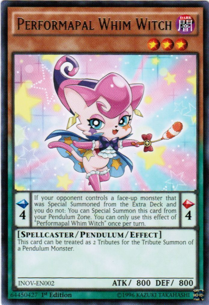 Performapal Whim Witch [INOV-EN002] Rare | Card Merchant Takapuna