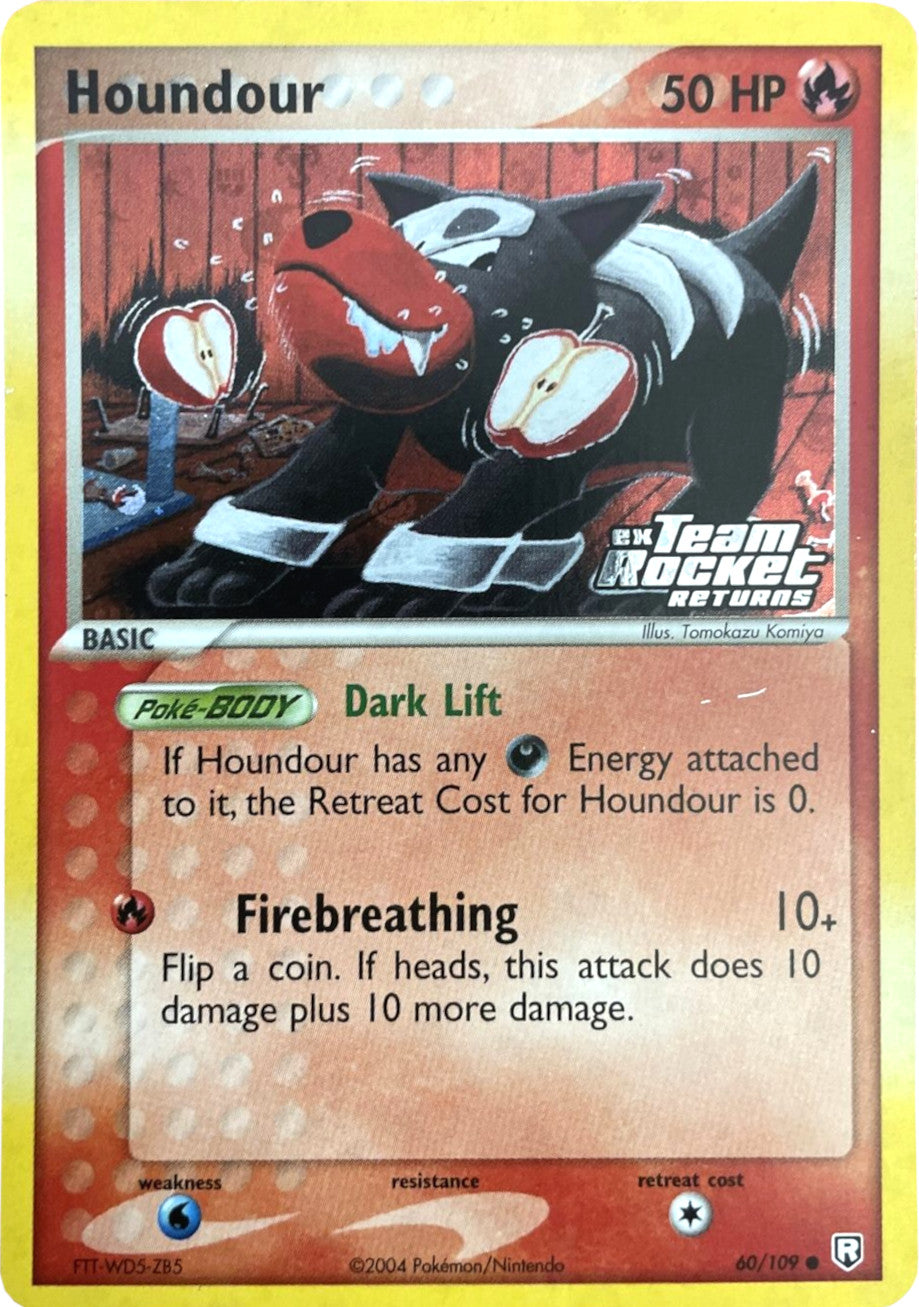 Houndour (60/109) (Stamped) [EX: Team Rocket Returns] | Card Merchant Takapuna