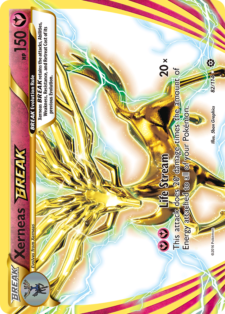 Xerneas BREAK (82/114) [XY: Steam Siege] | Card Merchant Takapuna