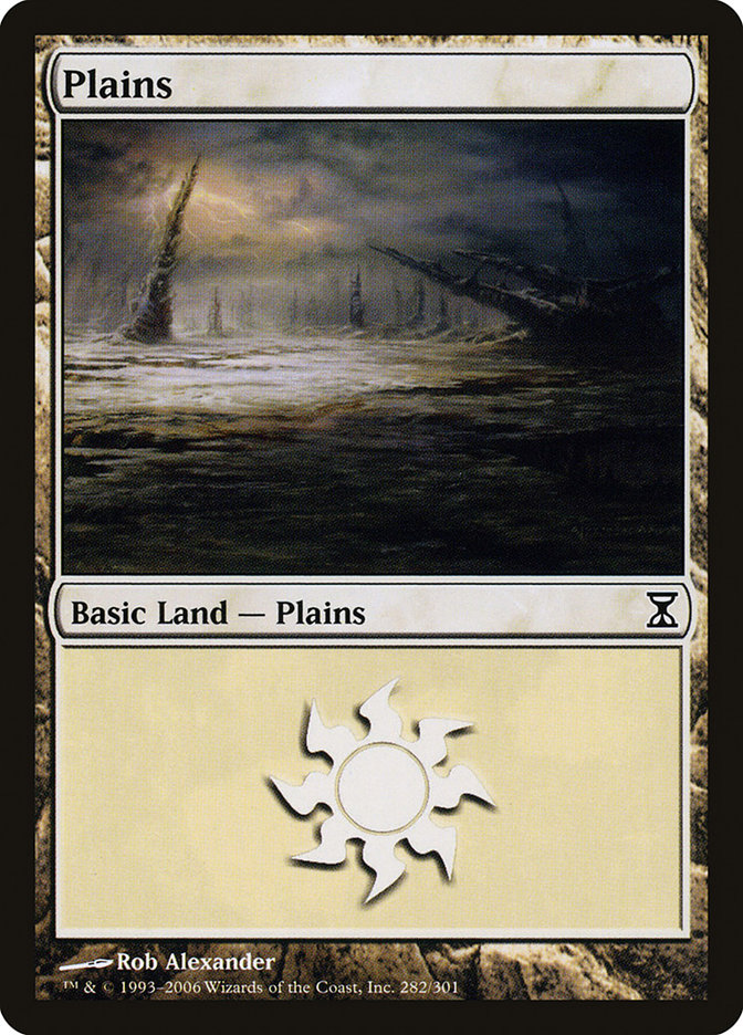 Plains (282) [Time Spiral] | Card Merchant Takapuna