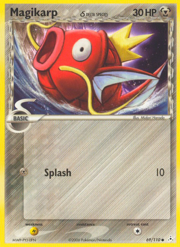 Magikarp (69/110) (Delta Species) [EX: Holon Phantoms] | Card Merchant Takapuna