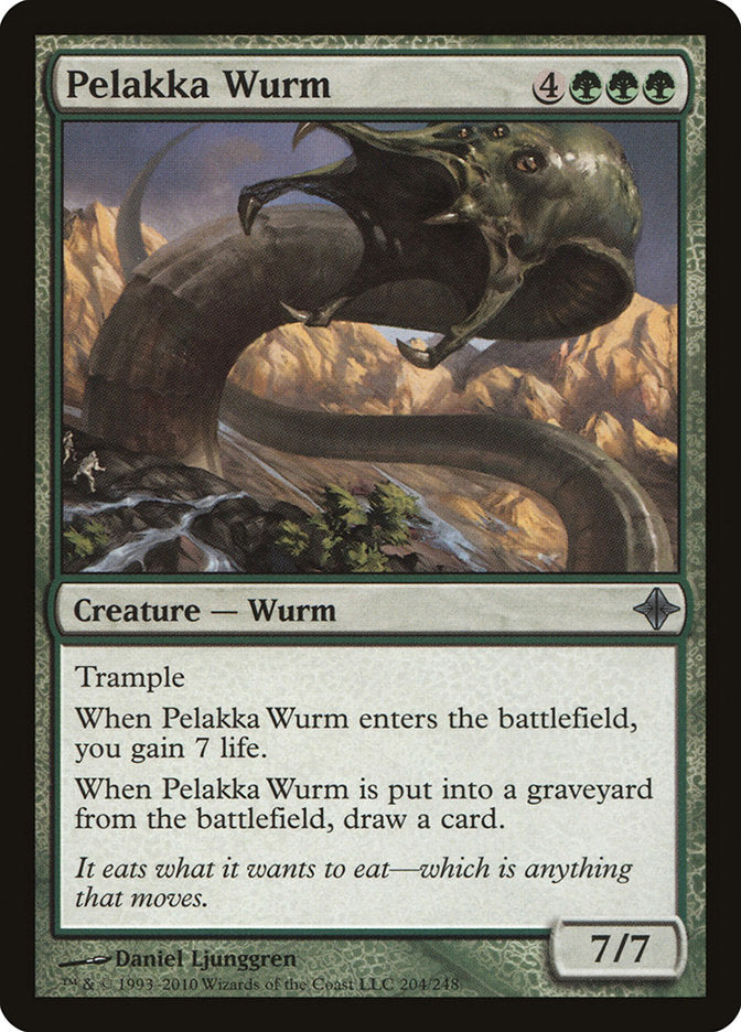 Pelakka Wurm [Rise of the Eldrazi] | Card Merchant Takapuna