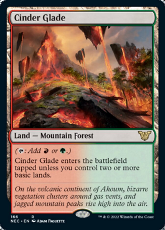 Cinder Glade [Kamigawa: Neon Dynasty Commander] | Card Merchant Takapuna