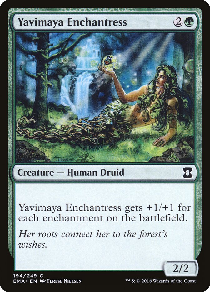 Yavimaya Enchantress [Eternal Masters] | Card Merchant Takapuna