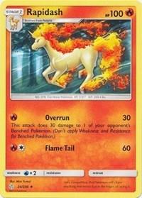 Rapidash (24/236) [SM - Cosmic Eclipse] | Card Merchant Takapuna