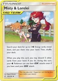 Misty & Lorelei (199/236) [SM - Cosmic Eclipse] | Card Merchant Takapuna