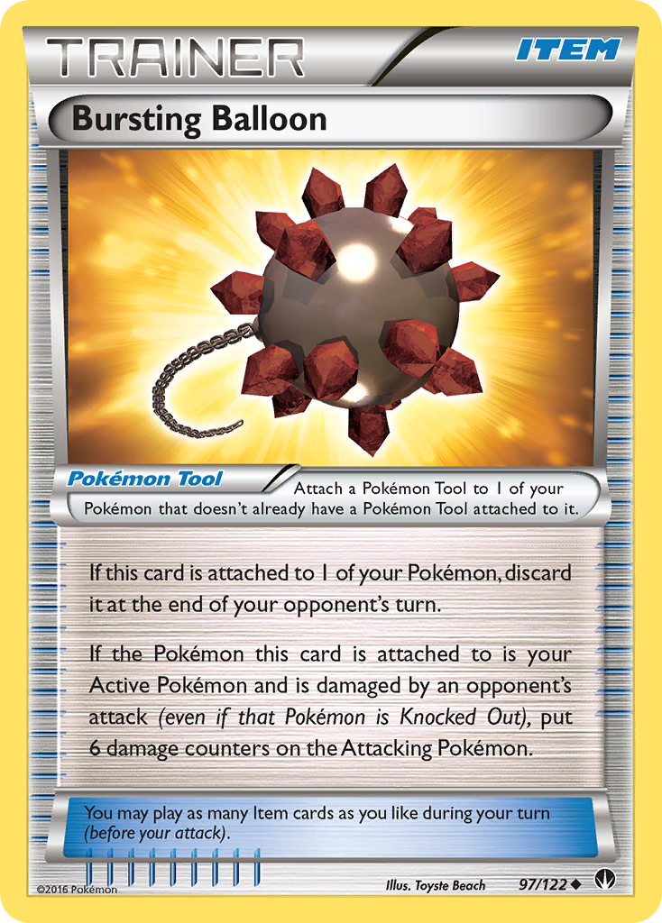 Bursting Balloon (97/122) [XY: BREAKpoint] | Card Merchant Takapuna