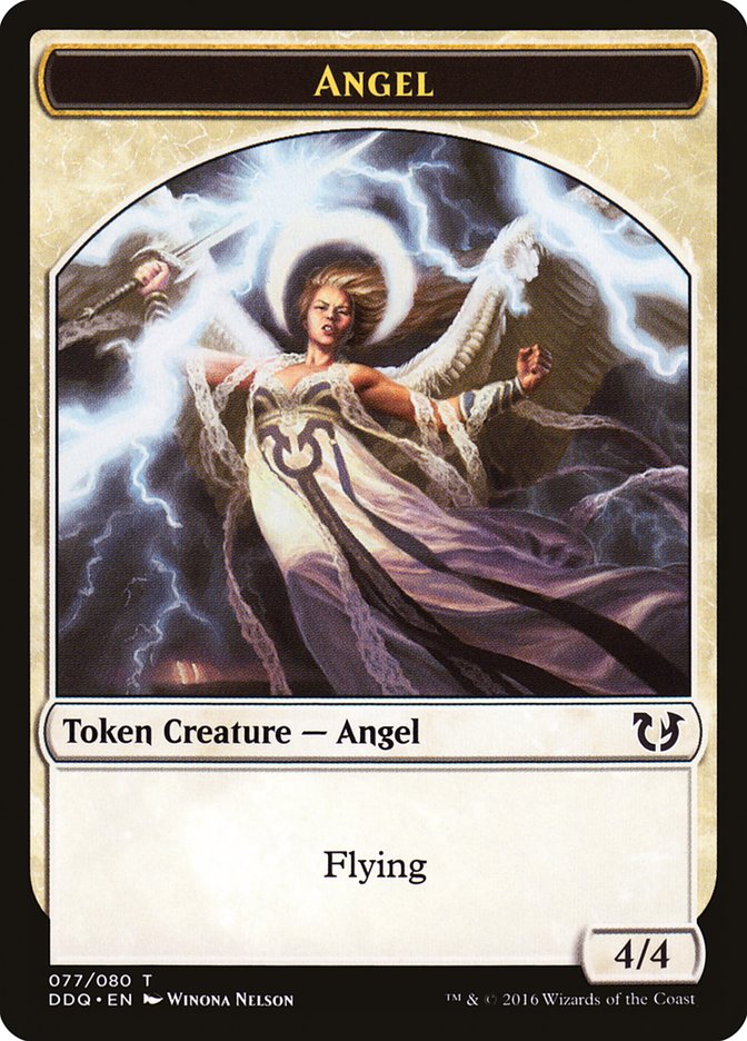 Angel Token [Duel Decks: Blessed vs. Cursed] | Card Merchant Takapuna