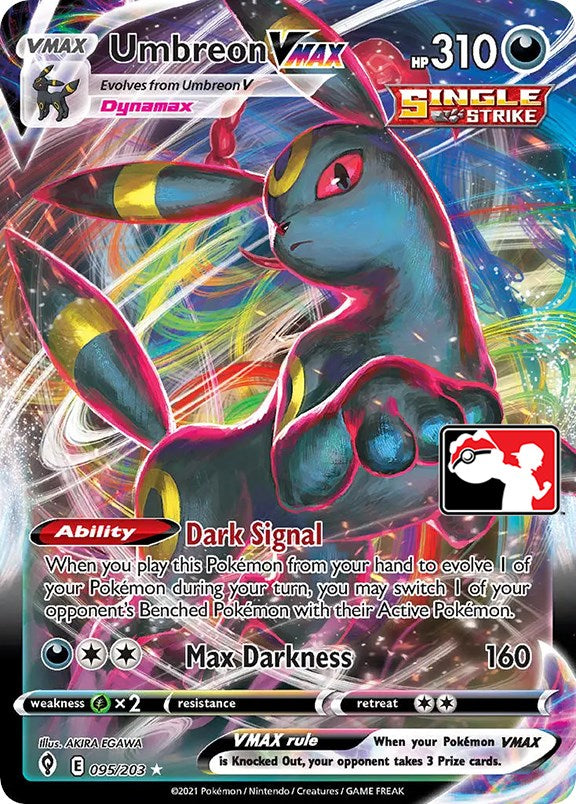 Umbreon VMAX (095/203) [Prize Pack Series One] | Card Merchant Takapuna