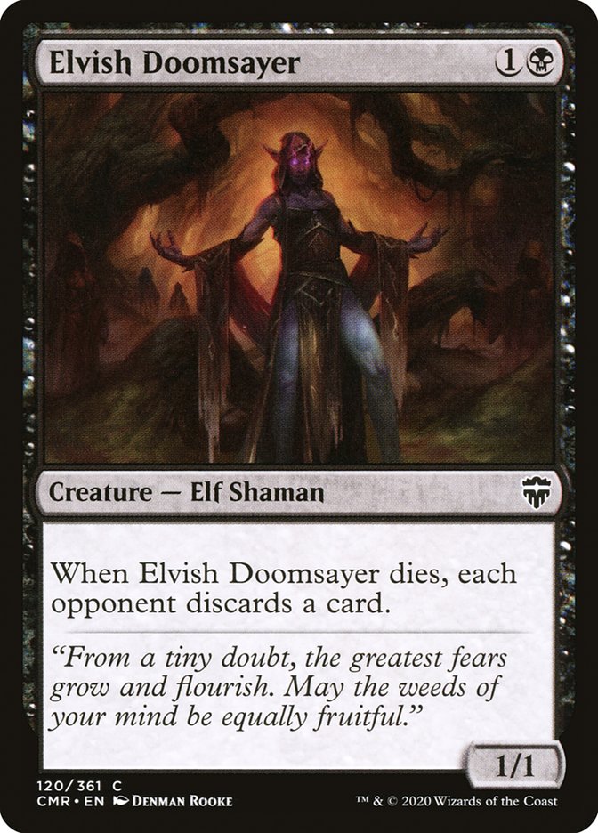 Elvish Doomsayer [Commander Legends] | Card Merchant Takapuna