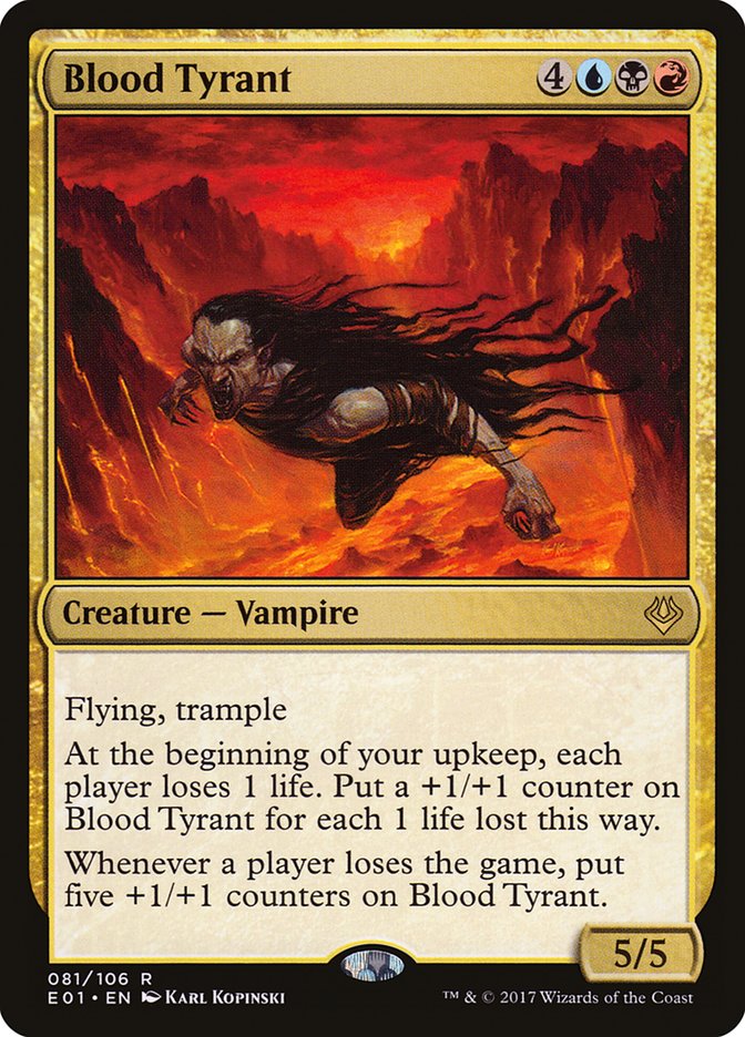 Blood Tyrant [Archenemy: Nicol Bolas] | Card Merchant Takapuna