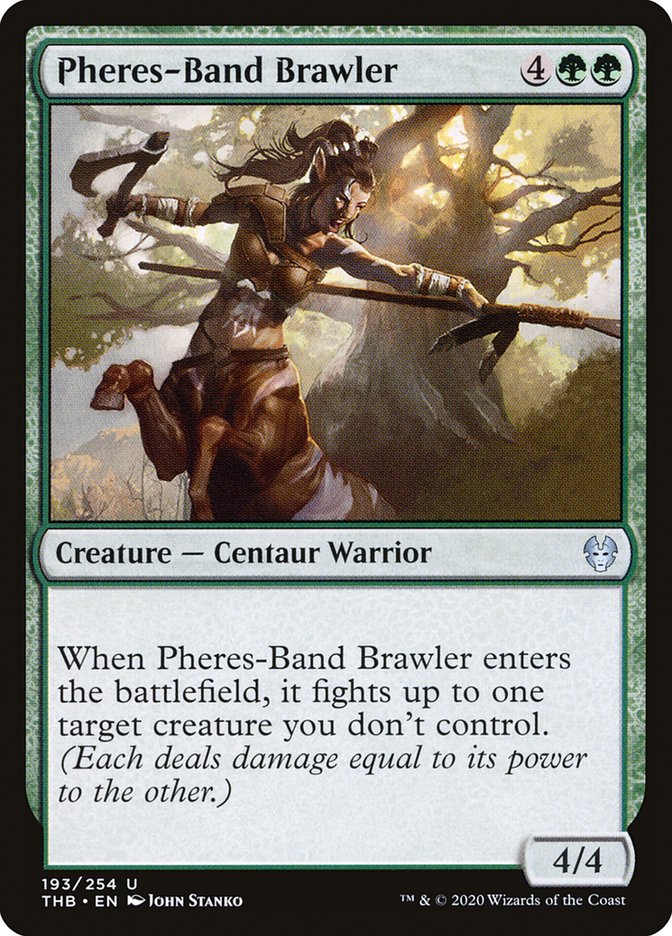 Pheres-Band Brawler [Theros Beyond Death] | Card Merchant Takapuna