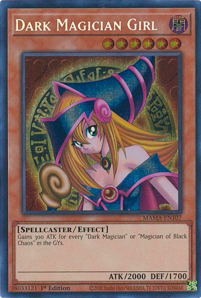 Dark Magician Girl [MAMA-EN107] Ultra Pharaoh's Rare | Card Merchant Takapuna