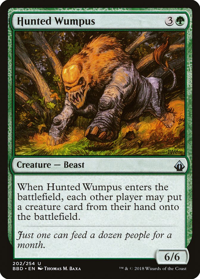 Hunted Wumpus [Battlebond] | Card Merchant Takapuna