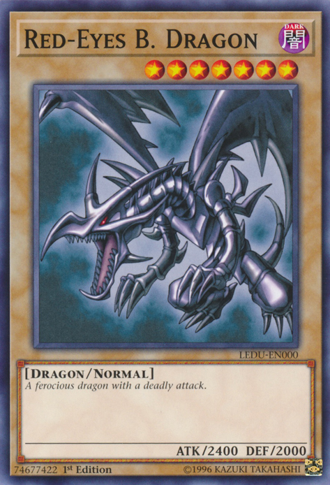 Red-Eyes B. Dragon [LEDU-EN000] Common | Card Merchant Takapuna