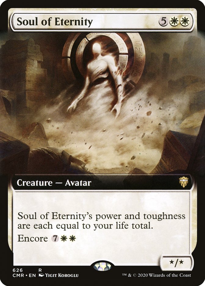 Soul of Eternity (Extended Art) [Commander Legends] | Card Merchant Takapuna