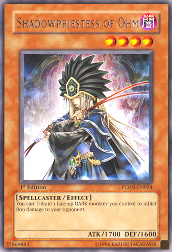 Shadowpriestess of Ohm [PTDN-EN024] Rare | Card Merchant Takapuna