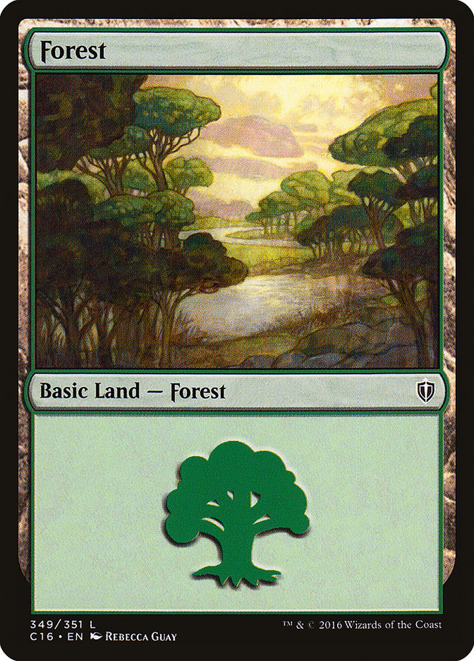 Forest (349) [Commander 2016] | Card Merchant Takapuna