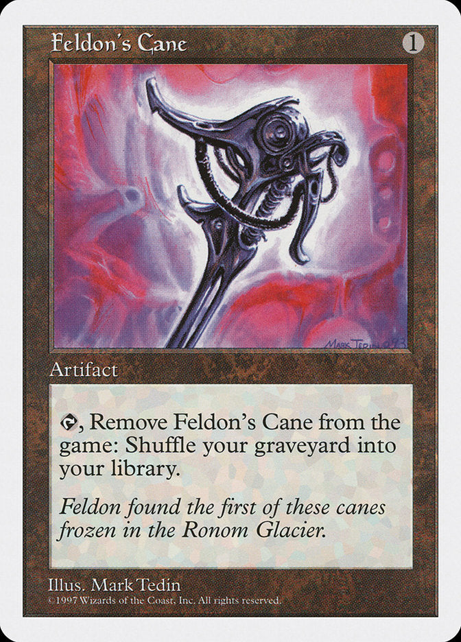 Feldon's Cane [Fifth Edition] | Card Merchant Takapuna