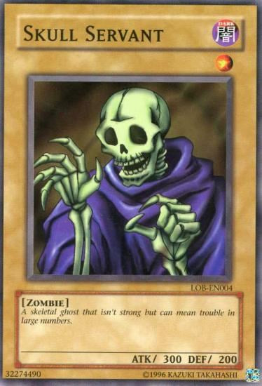 Skull Servant [LOB-EN004] Common | Card Merchant Takapuna