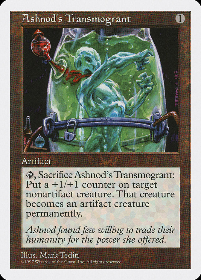 Ashnod's Transmogrant [Fifth Edition] | Card Merchant Takapuna