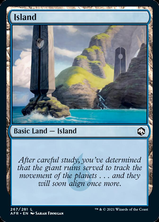 Island (267) [Dungeons & Dragons: Adventures in the Forgotten Realms] | Card Merchant Takapuna