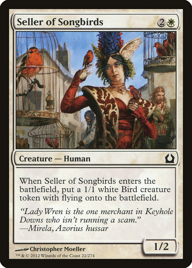 Seller of Songbirds [Return to Ravnica] | Card Merchant Takapuna