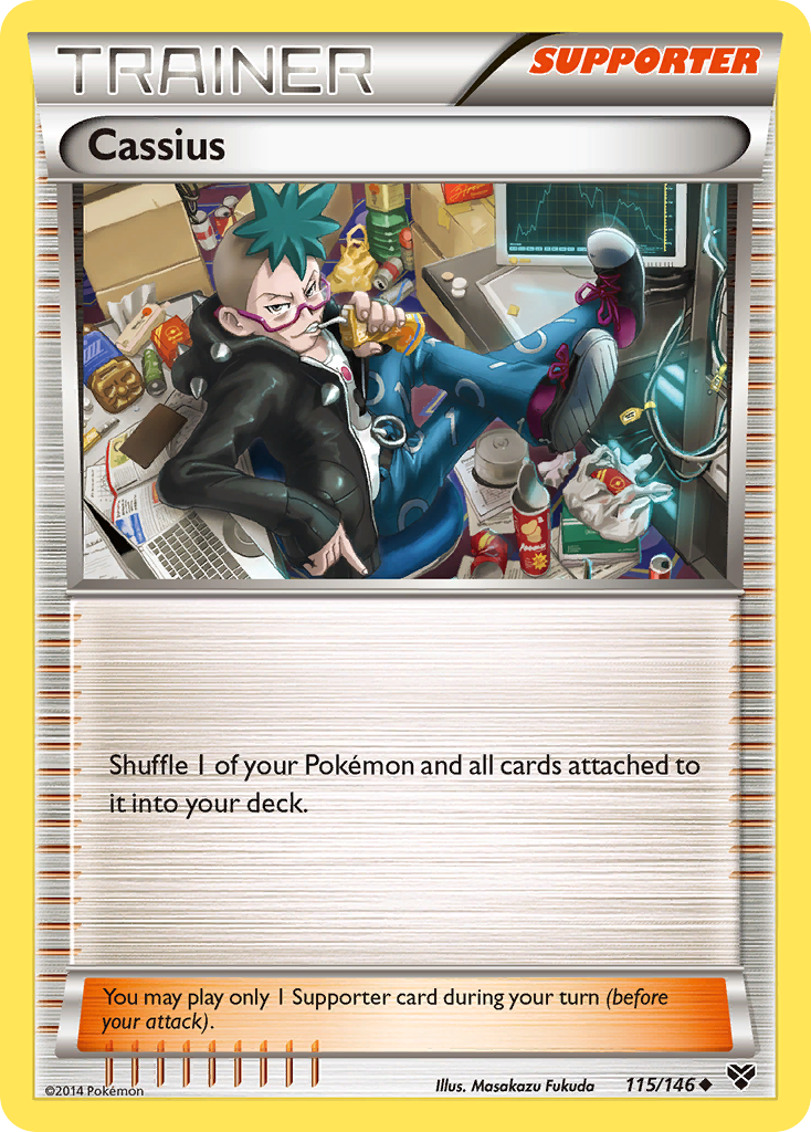 Cassius (115/146) [XY: Base Set] | Card Merchant Takapuna