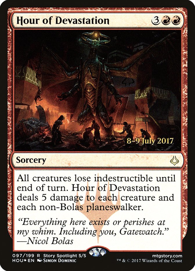 Hour of Devastation [Hour of Devastation Prerelease Promos] | Card Merchant Takapuna