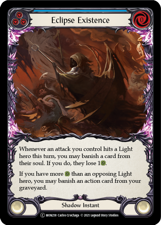 Eclipse Existence [U-MON218] (Monarch Unlimited)  Unlimited Normal | Card Merchant Takapuna