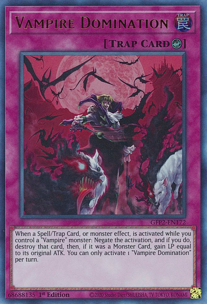 Vampire Domination [GFP2-EN172] Ultra Rare | Card Merchant Takapuna