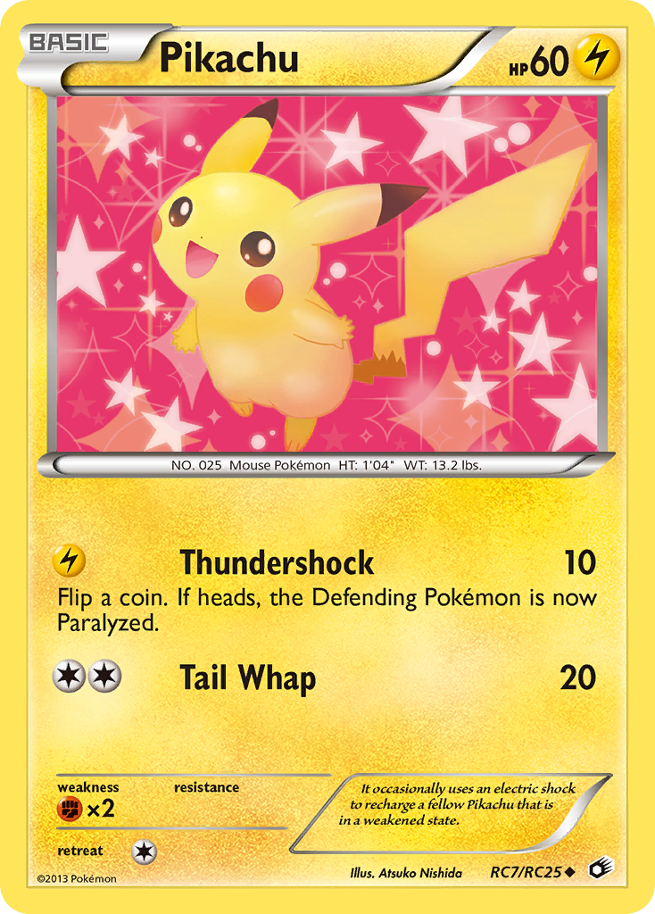 Pikachu (RC7/RC25) [Black & White: Legendary Treasures] | Card Merchant Takapuna