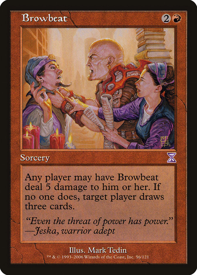 Browbeat [Time Spiral Timeshifted] | Card Merchant Takapuna