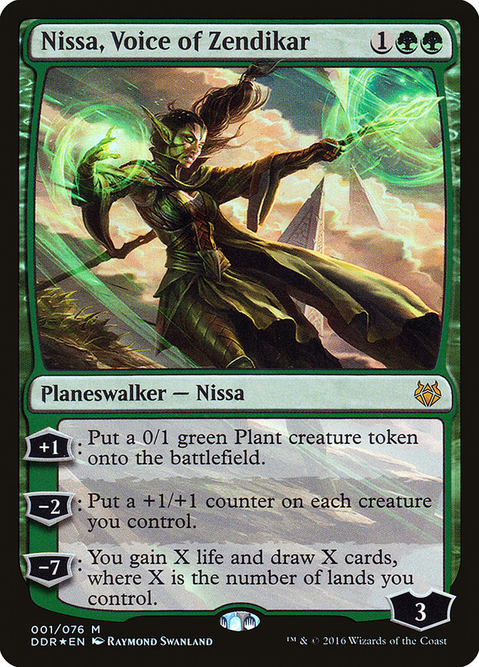 Nissa, Voice of Zendikar [Duel Decks: Nissa vs. Ob Nixilis] | Card Merchant Takapuna