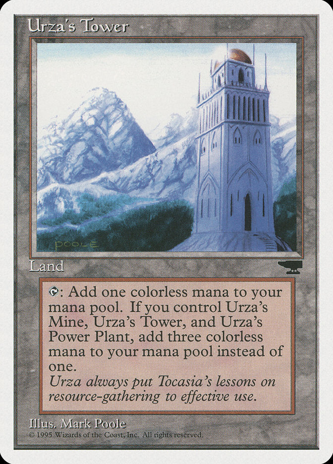 Urza's Tower (Mountains) [Chronicles] | Card Merchant Takapuna