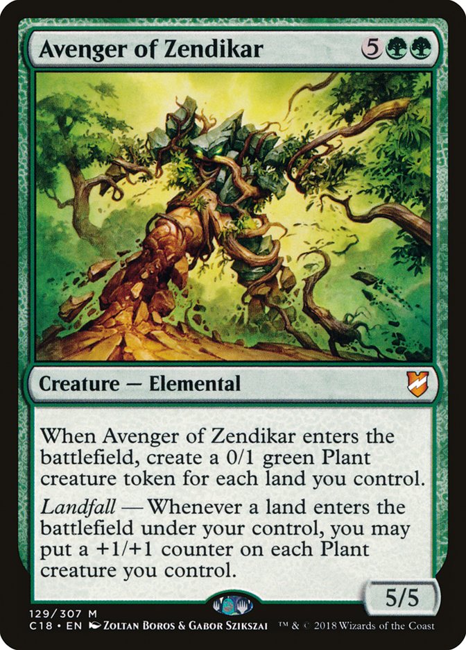 Avenger of Zendikar [Commander 2018] | Card Merchant Takapuna