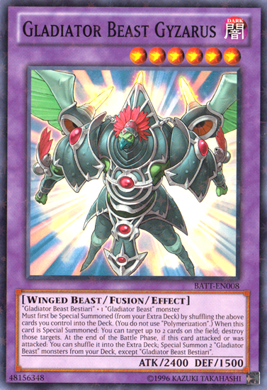 Gladiator Beast Gyzarus [BATT-EN008] Starfoil Rare | Card Merchant Takapuna