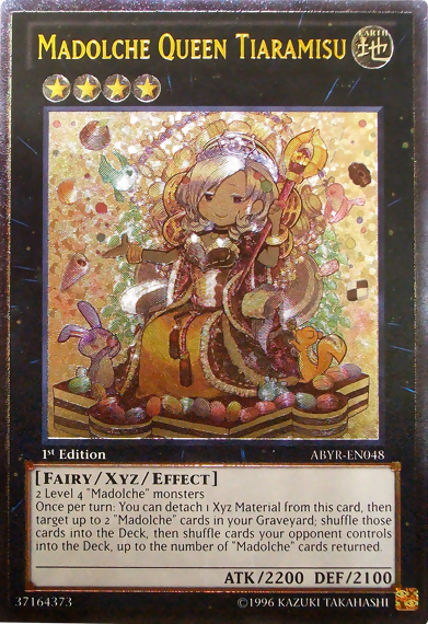 Madolche Queen Tiaramisu (UTR) [ABYR-EN048] Ultimate Rare | Card Merchant Takapuna