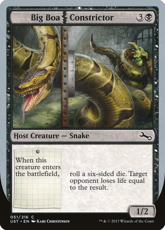 Big Boa Constrictor [Unstable] | Card Merchant Takapuna