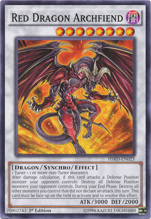 Red Dragon Archfiend [HSRD-EN023] Common | Card Merchant Takapuna