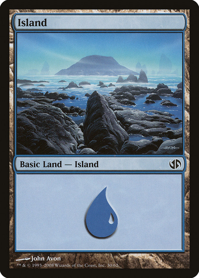 Island (30) [Duel Decks: Jace vs. Chandra] | Card Merchant Takapuna