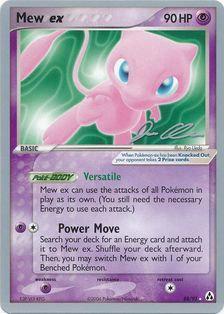 Mew ex (88/92) (Mewtrick - Jason Klaczynski) [World Championships 2006] | Card Merchant Takapuna